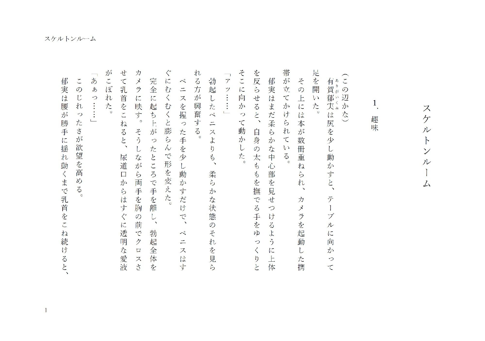 スケルトンルームの画像1