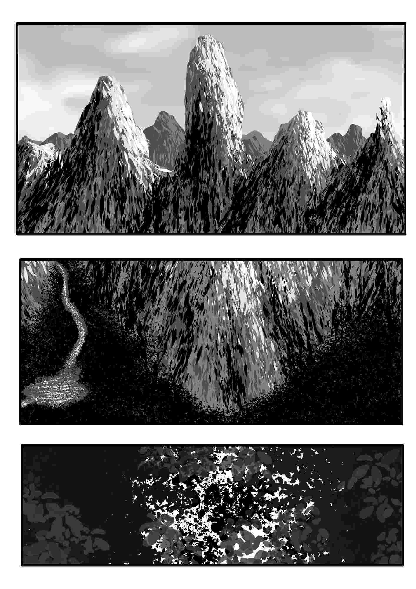 サンプル画像2:エルフの巫女と森の神(ゑびっぷ) [d_423572]