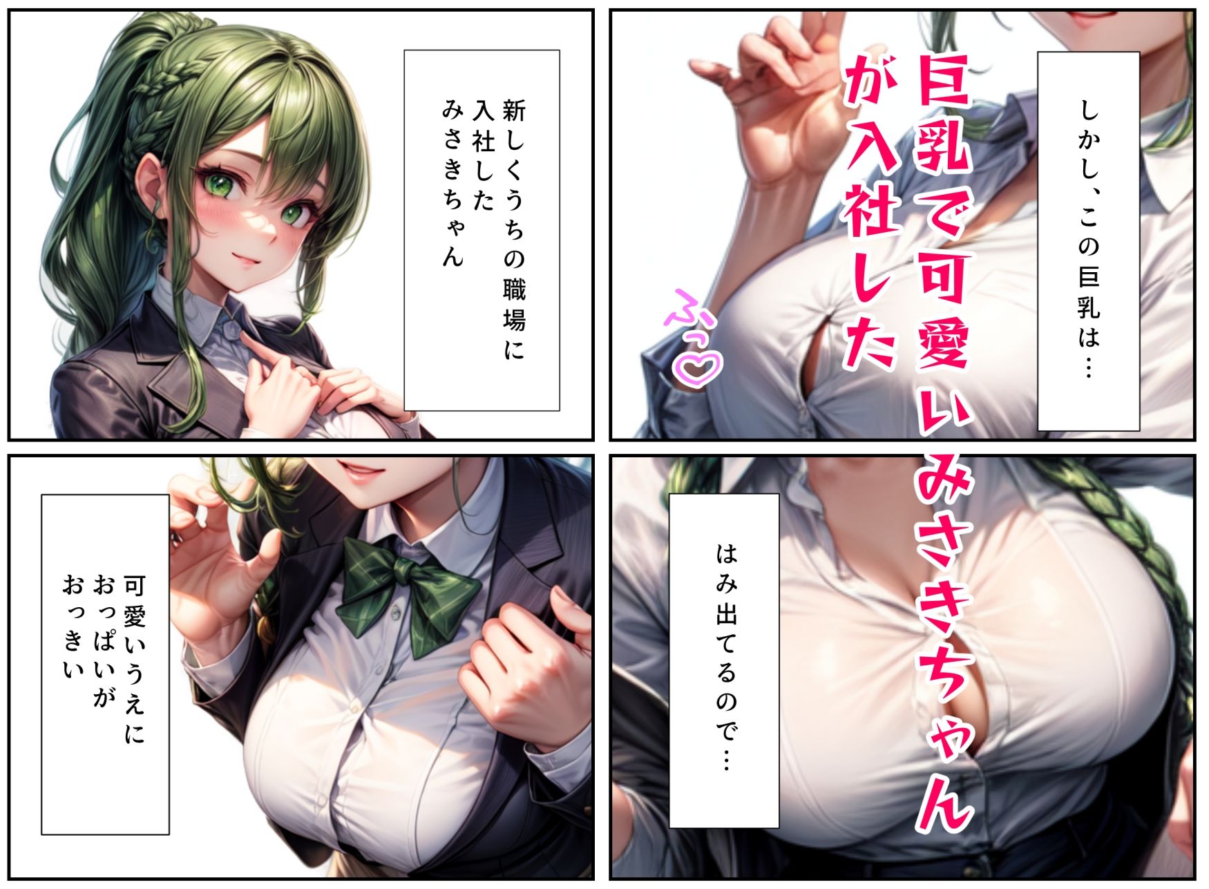 サンプル画像1:教えてあげる新入社員みさき(夢幻工房) [d_423962]