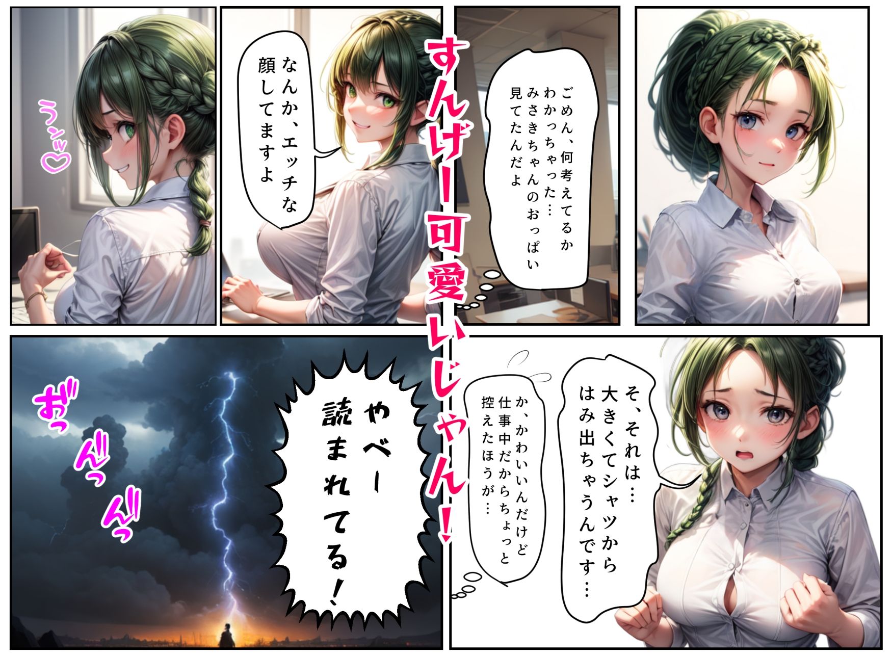 サンプル画像3:教えてあげる新入社員みさき(夢幻工房) [d_423962]