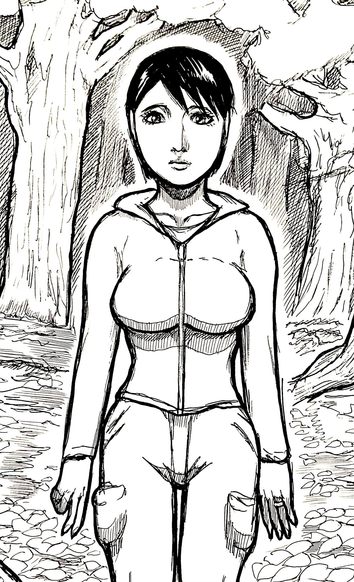 サンプル画像1:山好き人妻と人獣たち(N-zumi-ha) [d_424239]