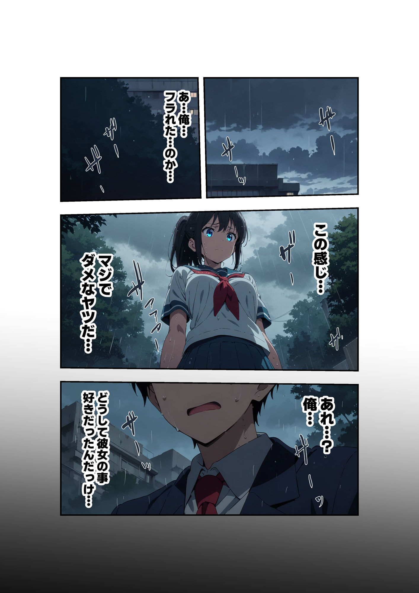 サンプル画像4:びしょ濡レ●プ01(ばななメモリアル) [d_424554]