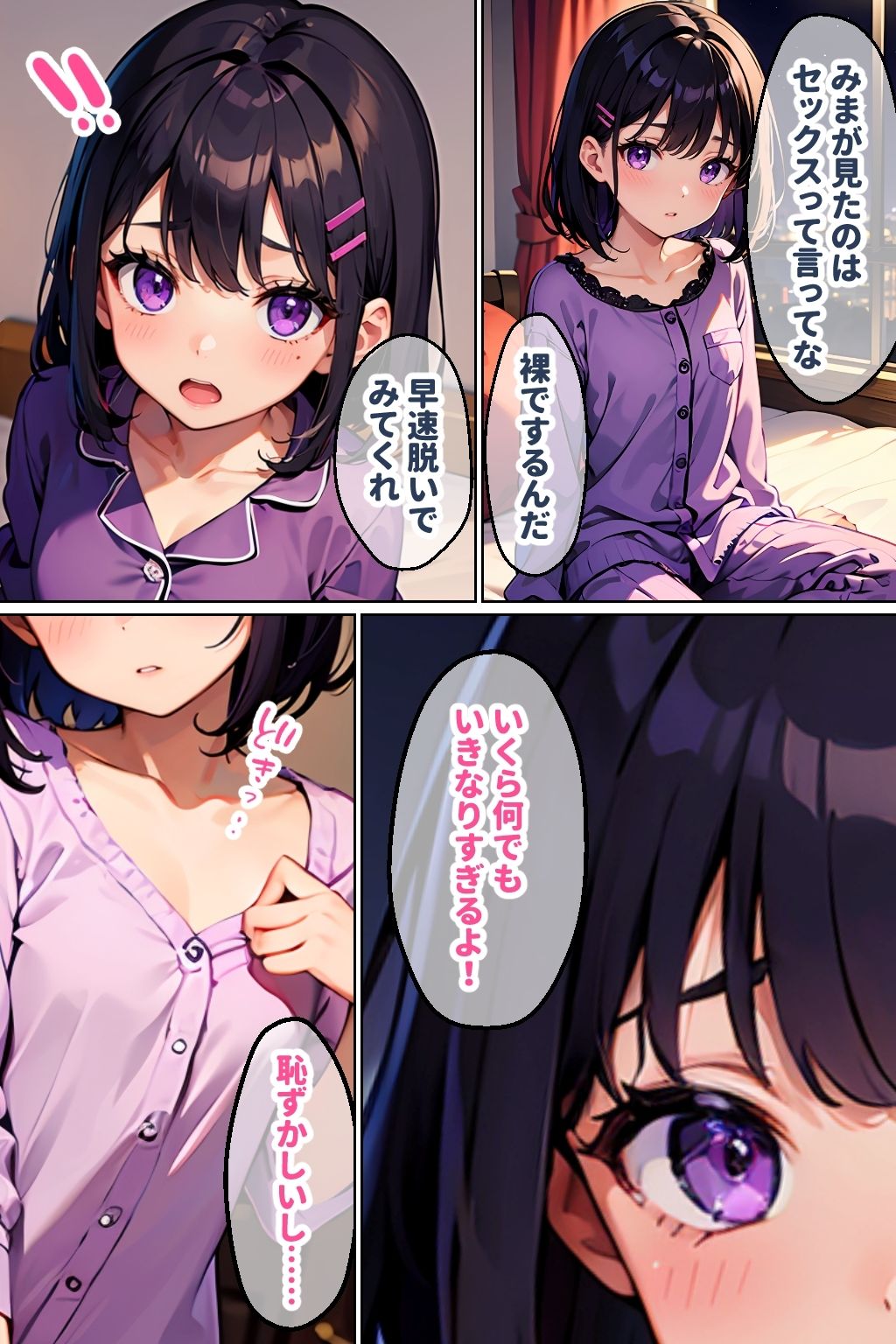 サンプル画像3:お兄ちゃん、色々教えて？ーはじめのSEX編ー(官能マンガ2D（妹）) [d_425062]