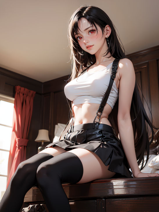 サンプル画像2:膣出ししてくれませんか？-ティファ・ロックハート-ディレクターズカット版(Mr.Eの研究室) [d_425814]