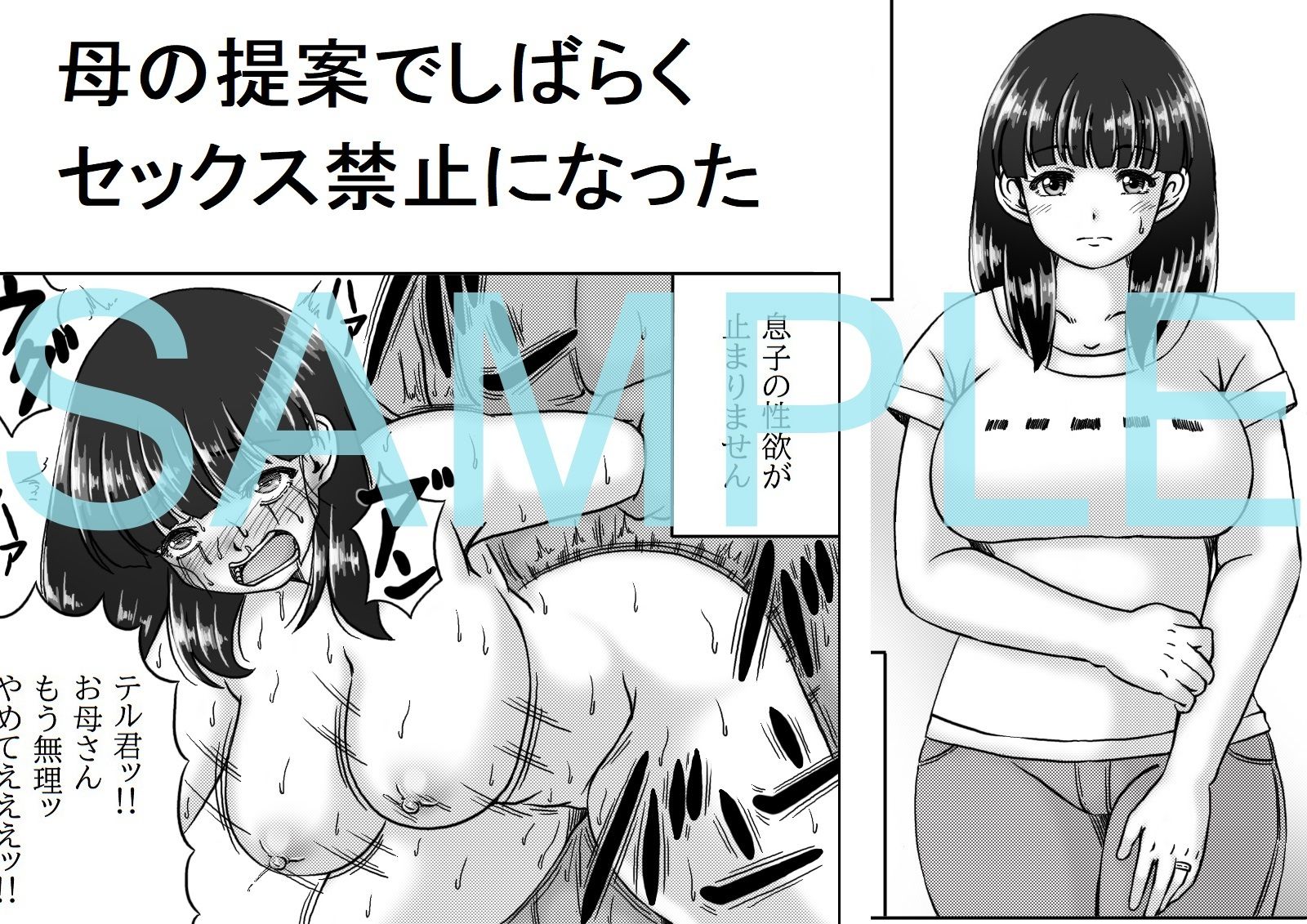 サンプル画像1:母さんのお願いと息子の性欲2(キリンプラネット) [d_426697]