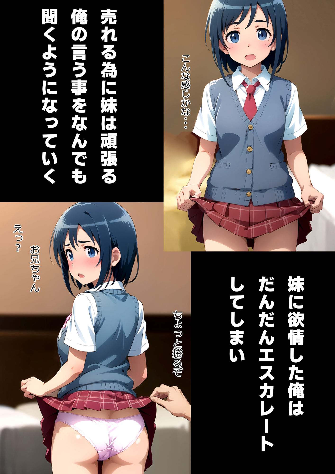 サンプル画像3:俺の妹はアイドル 男心を教えてと頼まれた件(たてよみシコ) [d_427303]