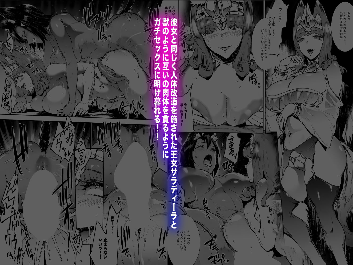 サンプル画像4:ふたなり剣舞士ジャシム全集(ERECTTOUCH) [d_427552]