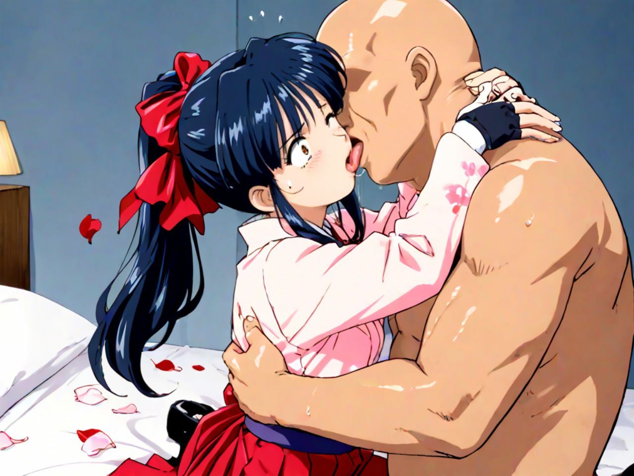 サンプル画像2:【AI作品】サ◯ラ大戦 神◯寺さくらとア◯リス 歌劇団への高級接待の強要命令(サークルイタク) [d_427639]