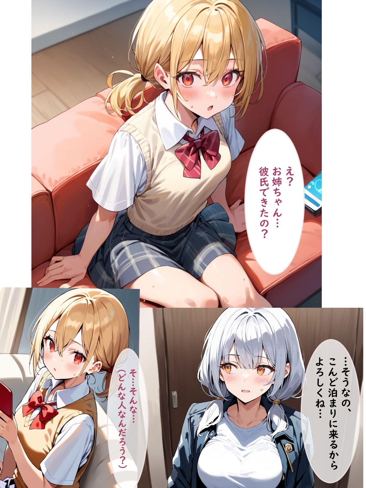 彼女の妹に気に入られて隙をつかれて襲われる話のサンプル画像 6