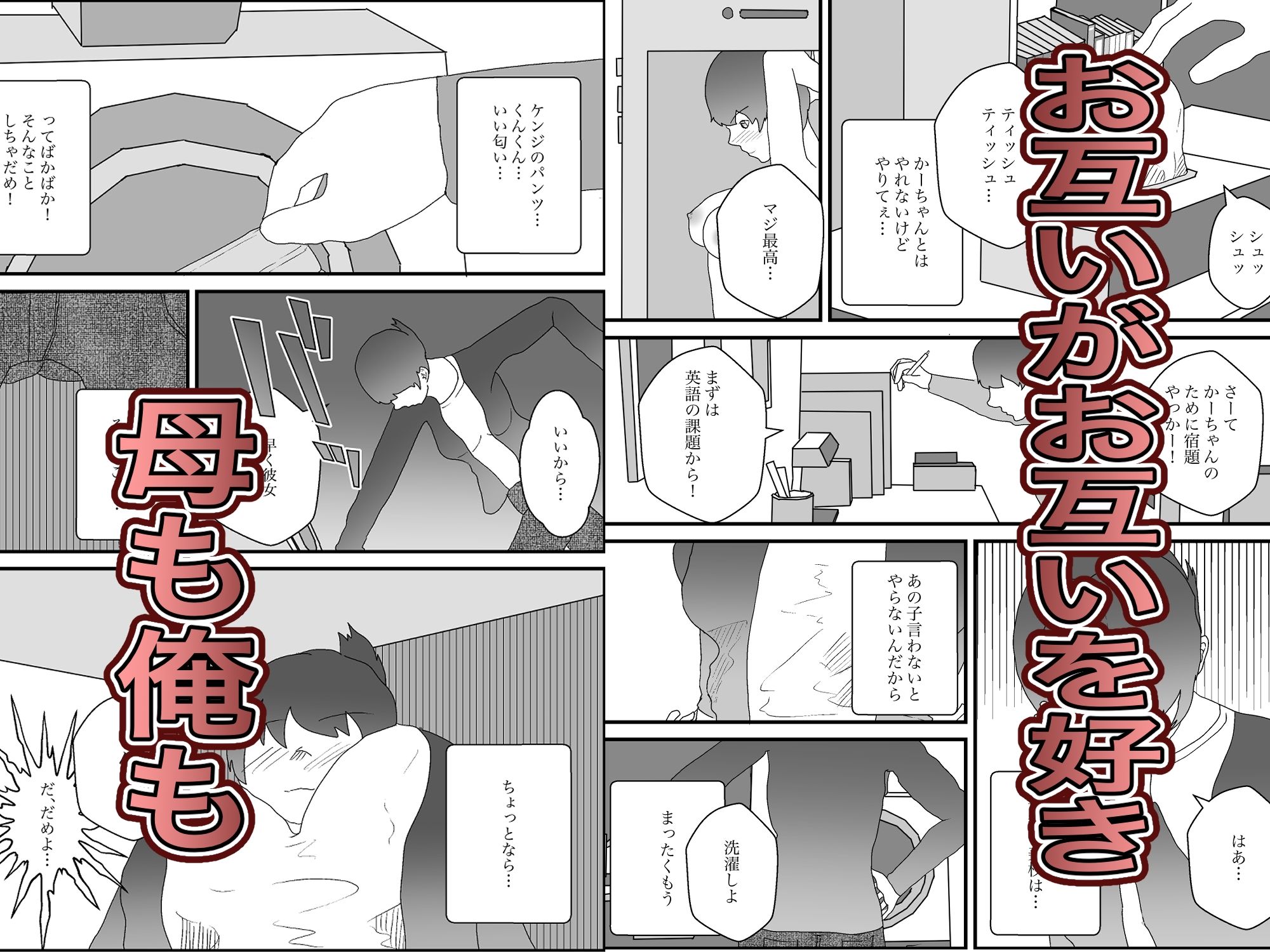 サンプル画像2:大好きな母親がNTRる(おとぎ館) [d_428545]