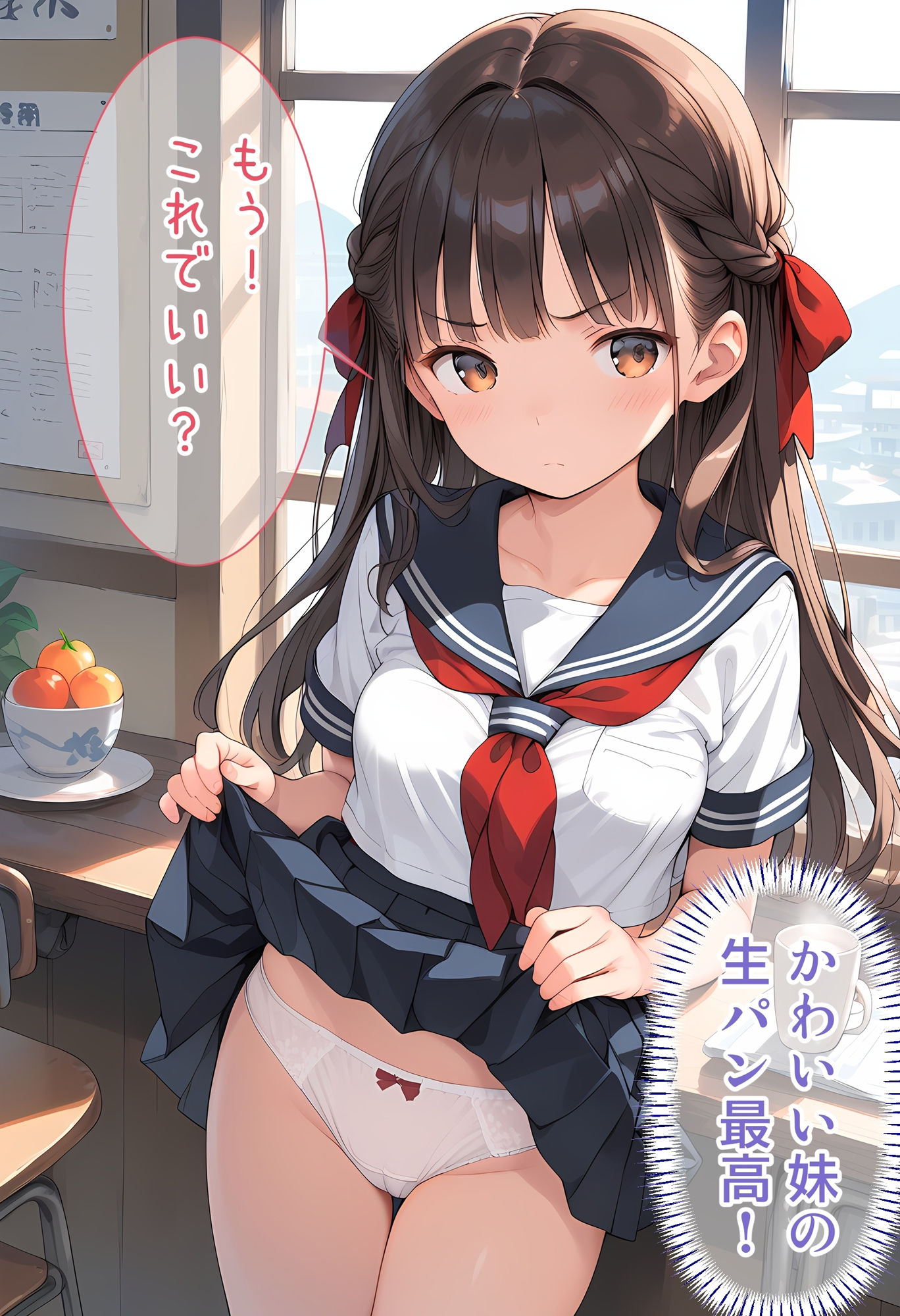 サンプル画像5:いもうと彼女 妹ひまりと初体験っ！(山華愁鳴（さんかしゅうめい）) [d_428977]