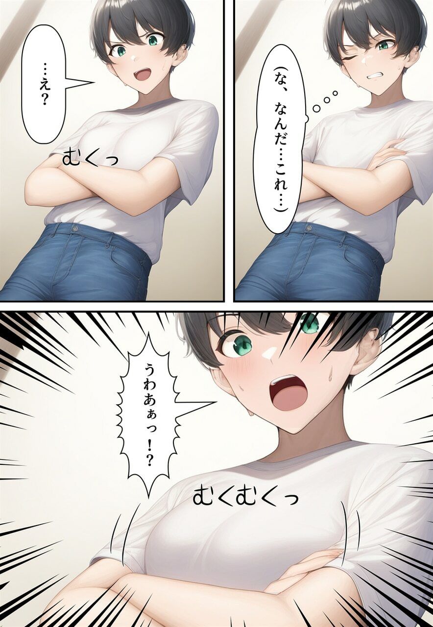 サンプル画像3:異性コミュニケーション 〜異星のしきたりでボクは強●女体化され、花嫁にされた〜(真城の秘宝館) [d_429011]