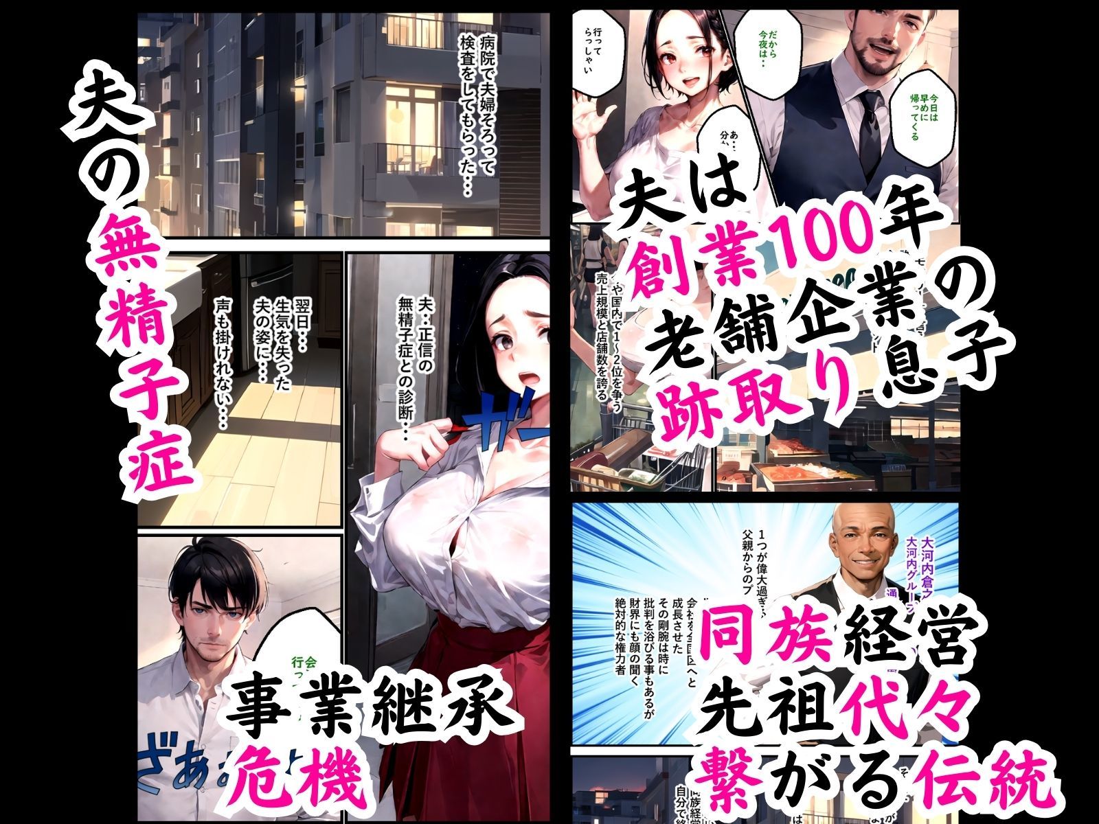 サンプル画像3:義父の計画3 〜代理出産あなたのために〜 美佐子編(ピンク堂書店) [d_429058]