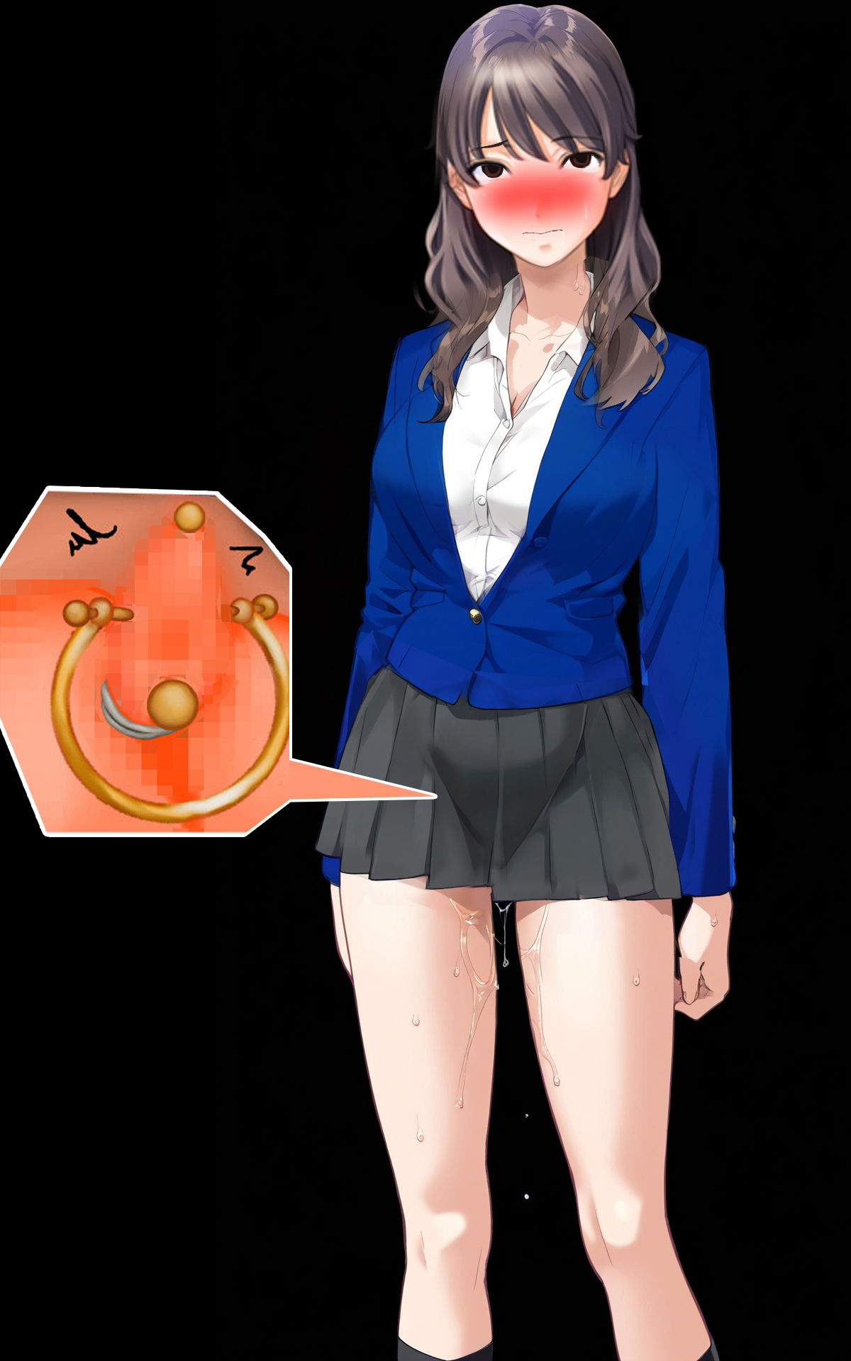 サンプル画像3:『クリ責め調教で陰核肥大化させられ、まともに生活できなくなった女子〇生の無限焦燥地獄』前後編セット！ 夏の特別セール(淫乱テディベア) [d_429090]