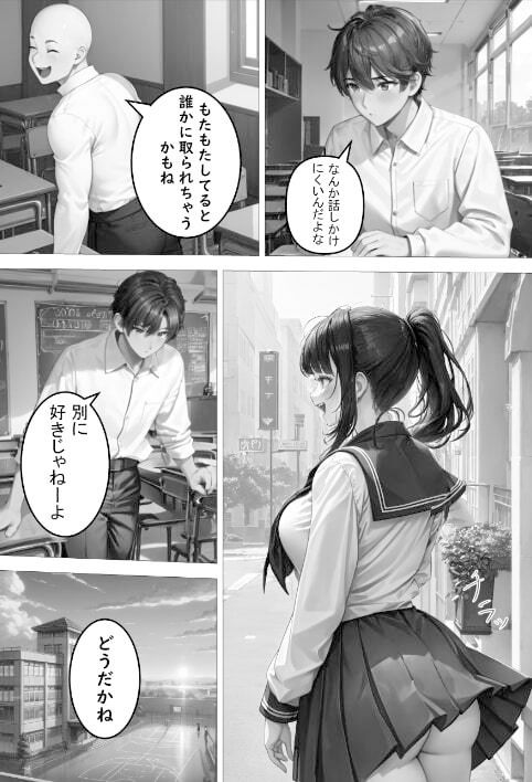 サンプル画像2:僕じゃない男でイキ狂う君を想像して、(エロマンガールズ) [d_429106]