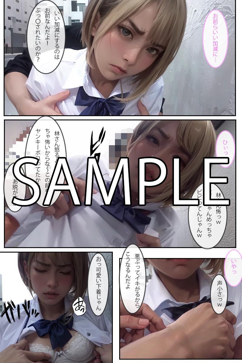 サンプル画像1:パパ活詐欺するJ〇をわからせる話(第3ボタン) [d_430931]