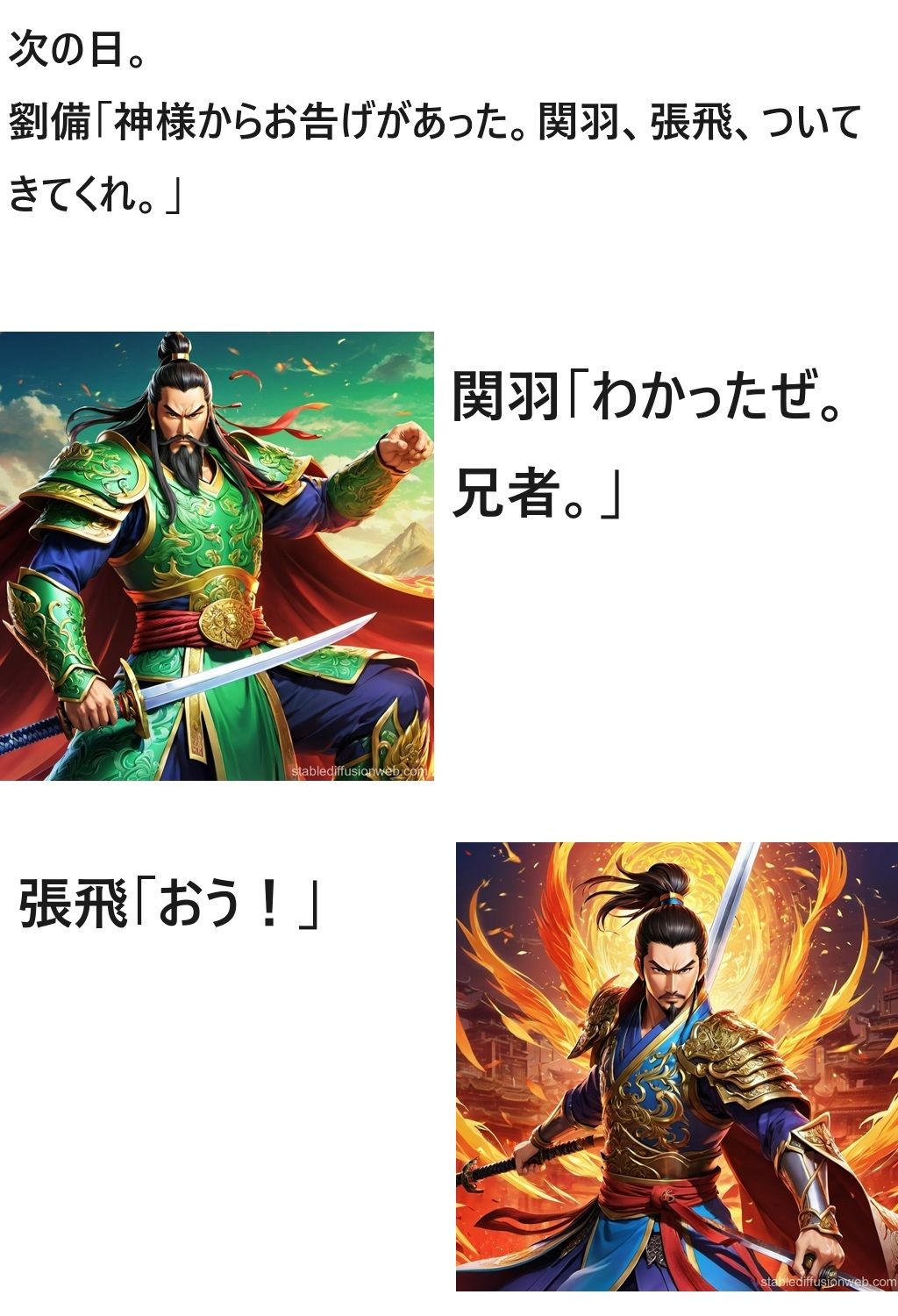 サンプル画像3:三国志ファンタジー 第1章(サンマテ) [d_431527]