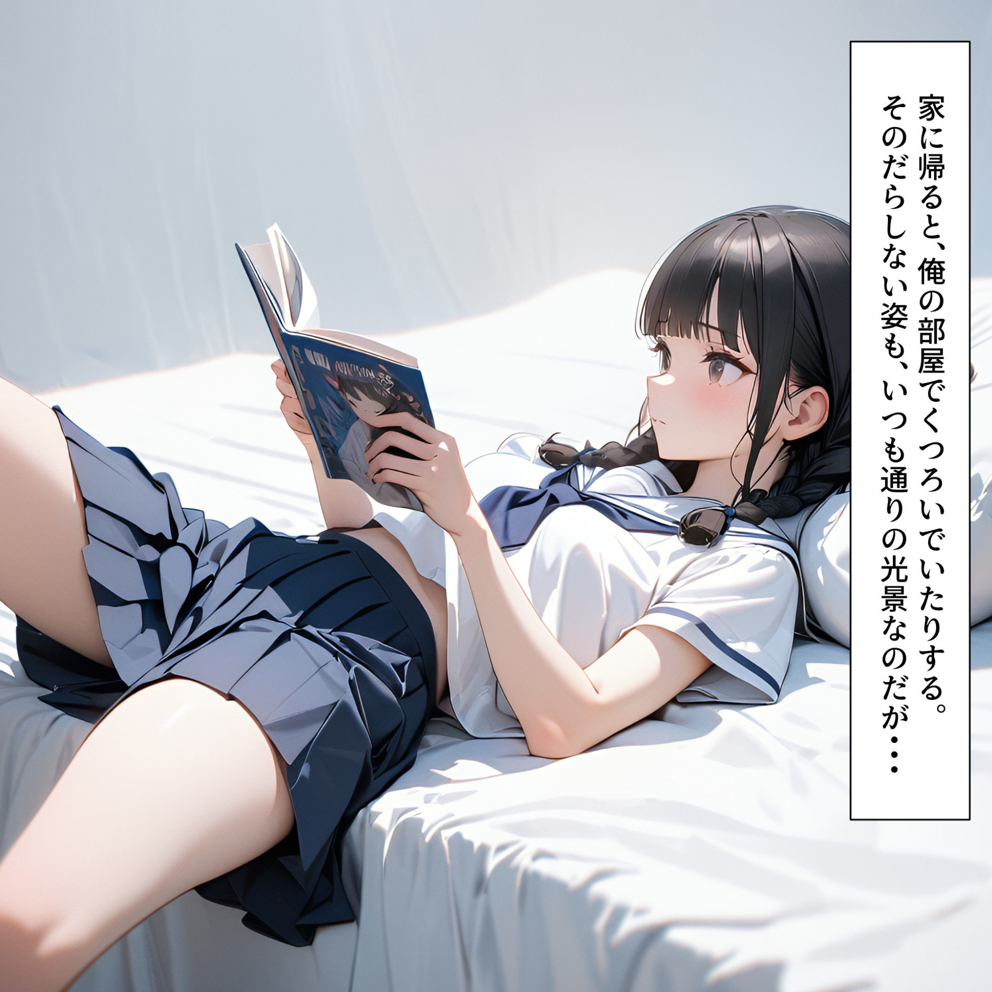 サンプル画像2:無防備な妹にやりたい放題2(電脳戯画) [d_432136]