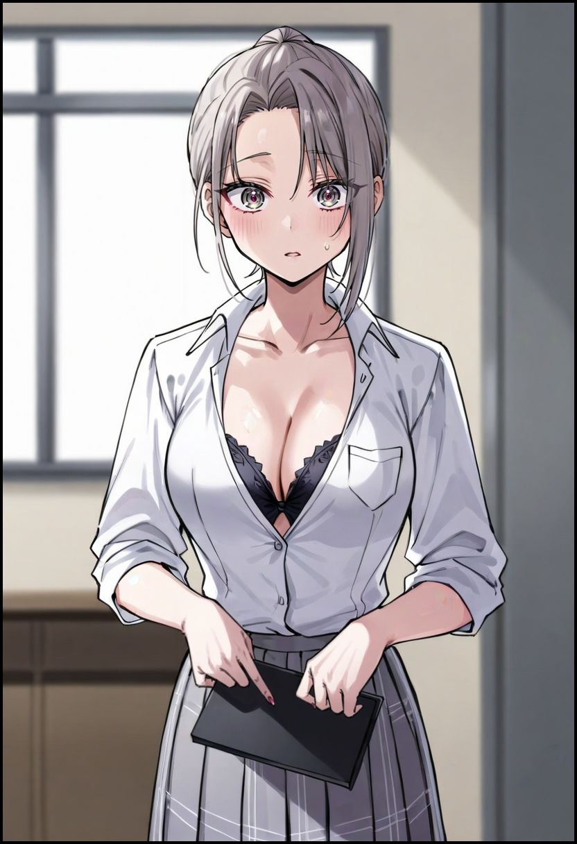 サンプル画像1:白ギャルちゃん達は、僕のいいなり(むさこた) [d_432294]