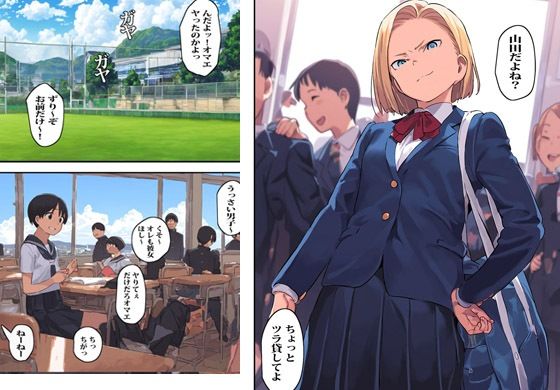 サンプル画像4:ぶつかって来たギャルがムカついたのでボクの子を注入しました(まんまるまりん) [d_432415]