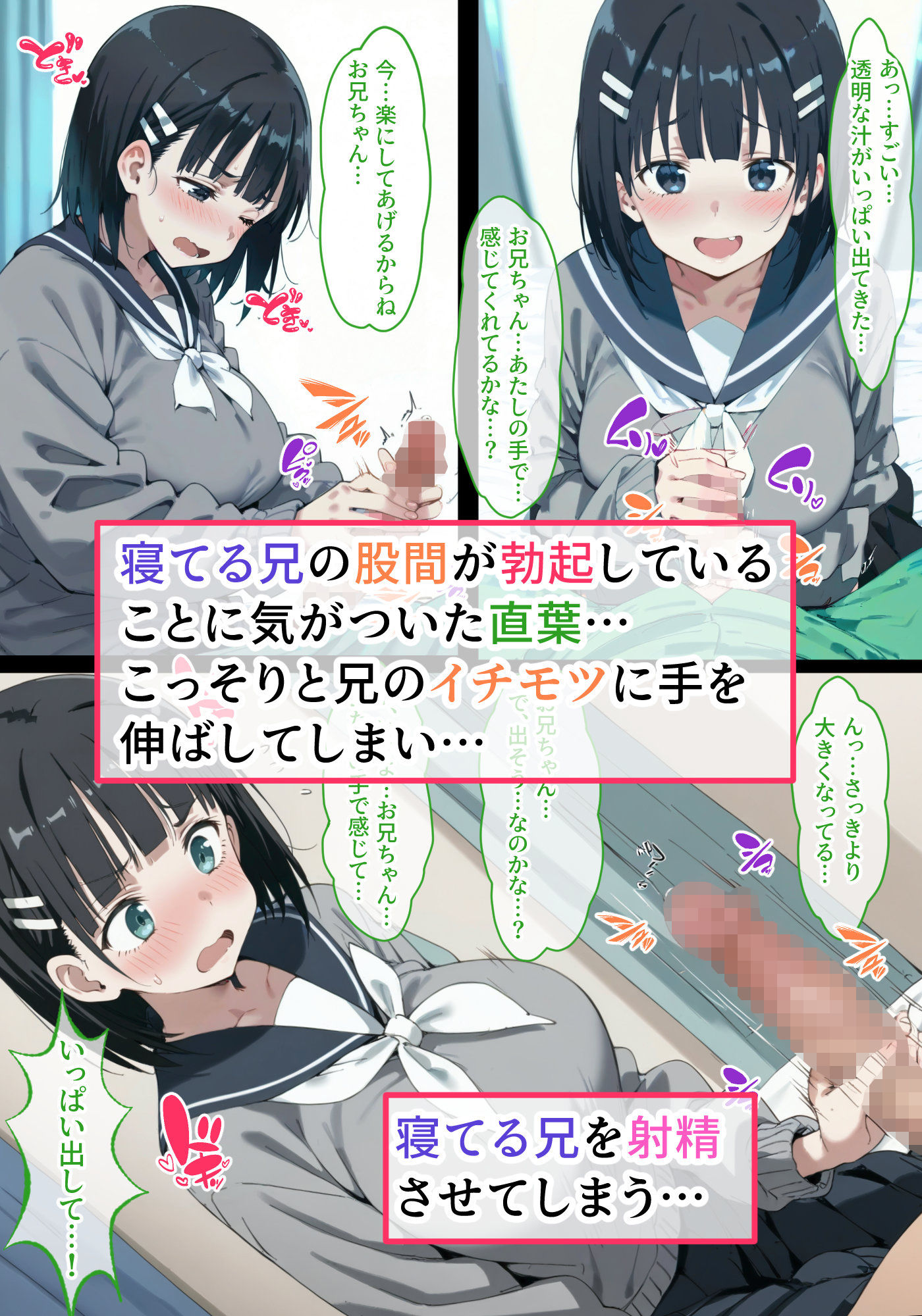 サンプル画像4:直葉vsアインクラッドヒロインズ 仮想世界で真実の愛を手に入れても、現実に戻ったら義妹に逆NTRされてしまう話(異世界牧場（牛）) [d_432690]