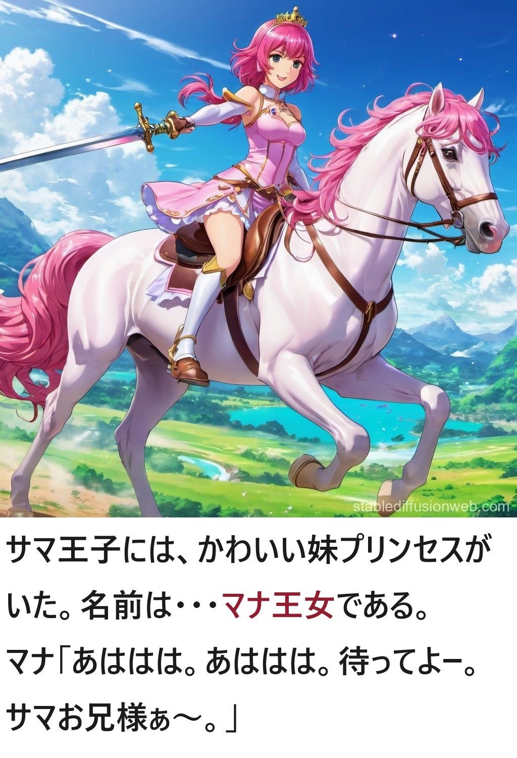 サンプル画像3:聖騎士ファンタジー 1話(サンマテ) [d_432943]