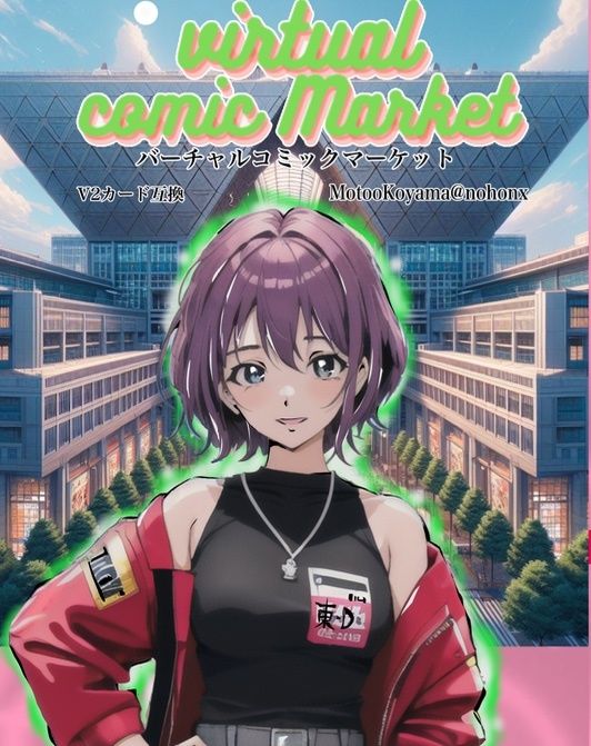 サンプル画像1:バーチャルコミックマーケット(studioMOTO) [d_432975]