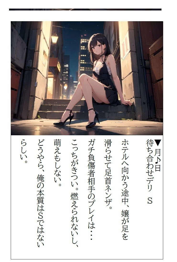 サンプル画像3:夜遊び男の風俗トホホ絵日記(VIXEN) [d_433129]