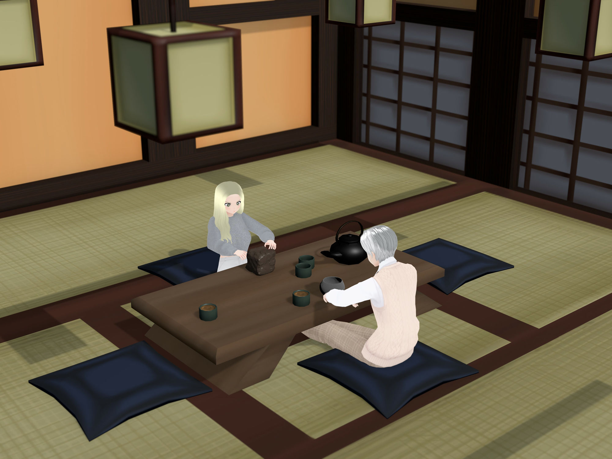 サンプル画像2:Outgrowing only girls， Overtake boys， Growth sound Clay Modeling Arc(女子成長クラブ) [d_433298]