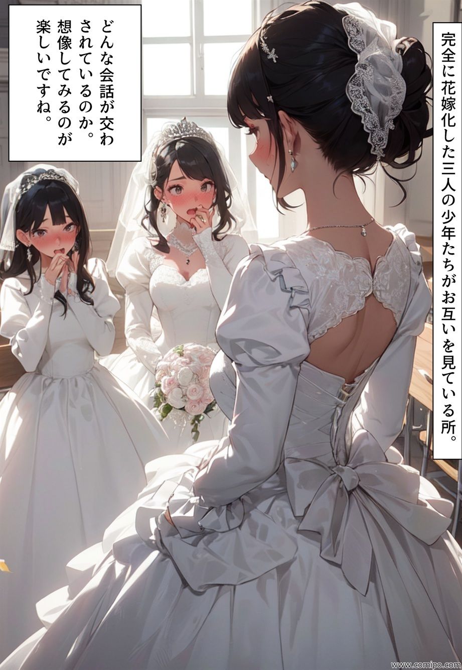 サンプル画像4:男が女になる画集 異形変身TSエッセイ(真城のソフトハウス) [d_433635]