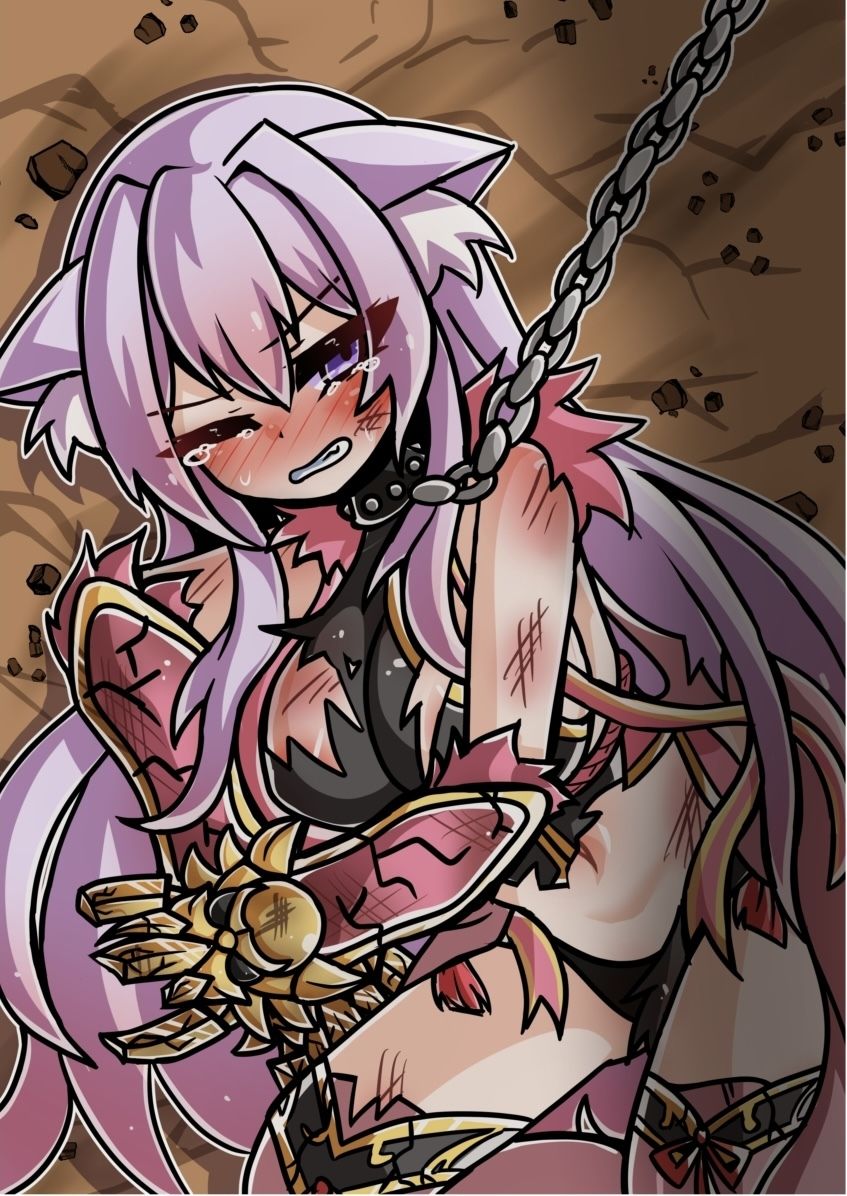 サンプル画像2:魔王蹋頓、飼われる(蟲惑のクレイオ) [d_434709]