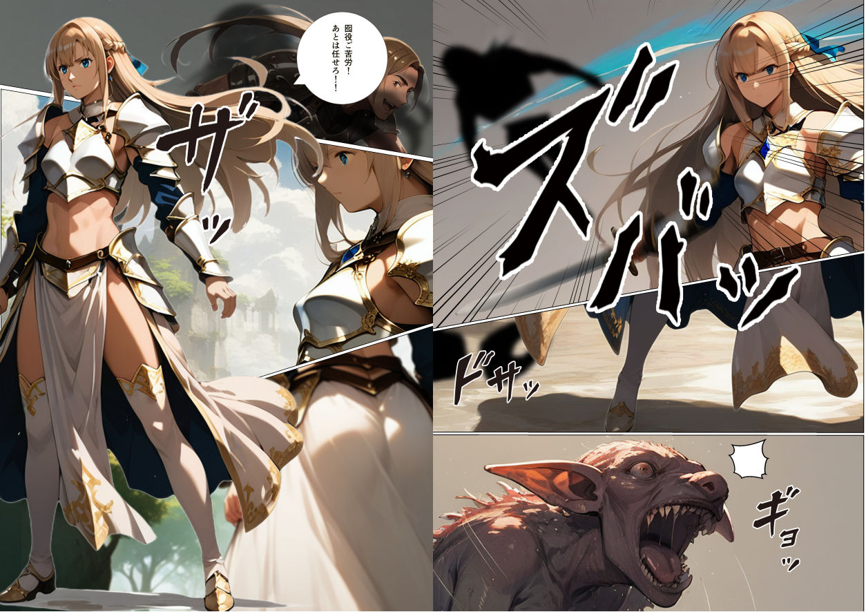 サンプル画像4:姫騎士アリア(らくさい) [d_435248]