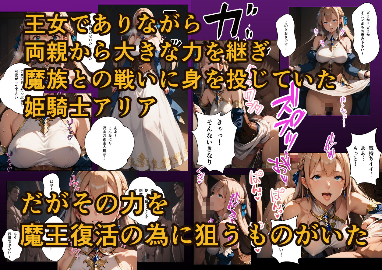 サンプル画像6:姫騎士アリア(らくさい) [d_435248]