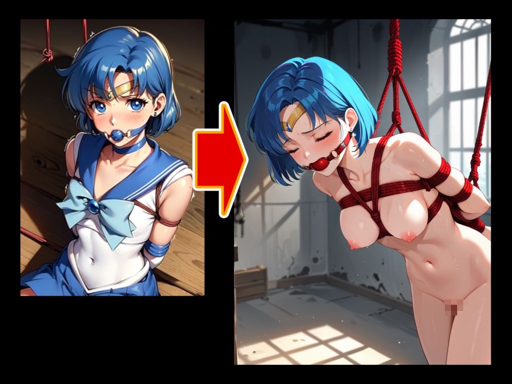 サンプル画像4:【アップデート版】セーラー戦士にお仕置きよ-vol.3-(変態乾燥肌) [d_436207]