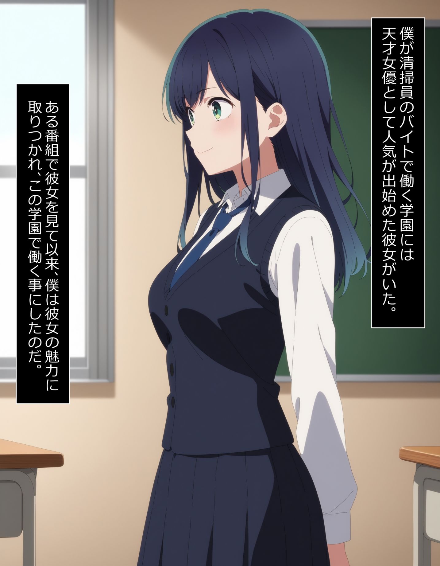 サンプル画像1:天才女優と愛の調教日誌【体験版あり】(punyスタジオ) [d_436569]