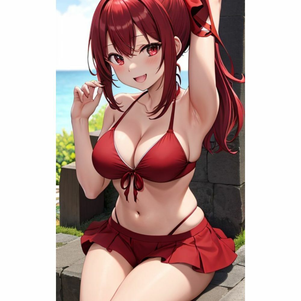 サンプル画像1:美少女エロ画像(AI美少女) [d_438258]