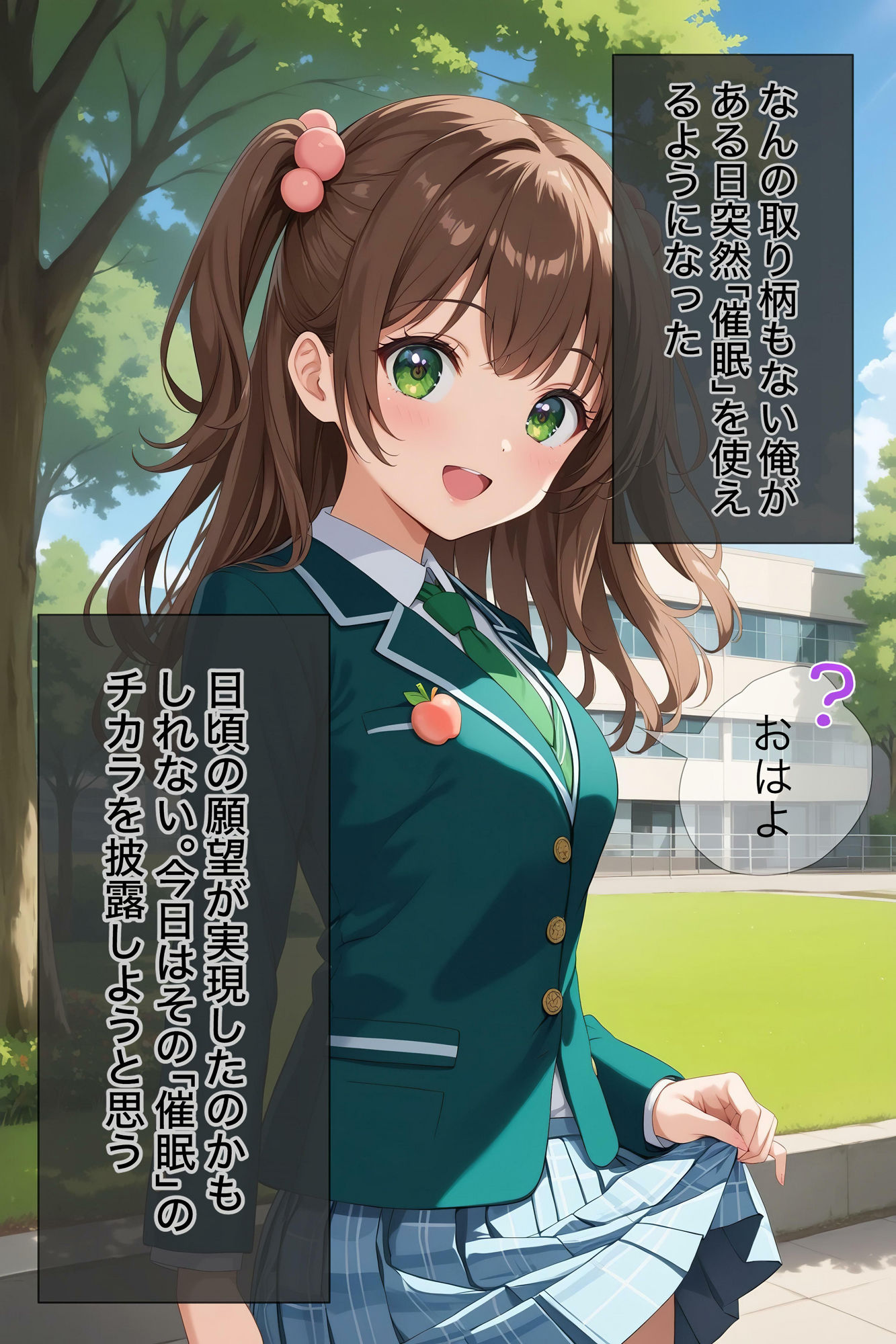 サンプル画像4:エッチな催●学園生活♪【4K高画質】(極上エロの極み！！) [d_438589]