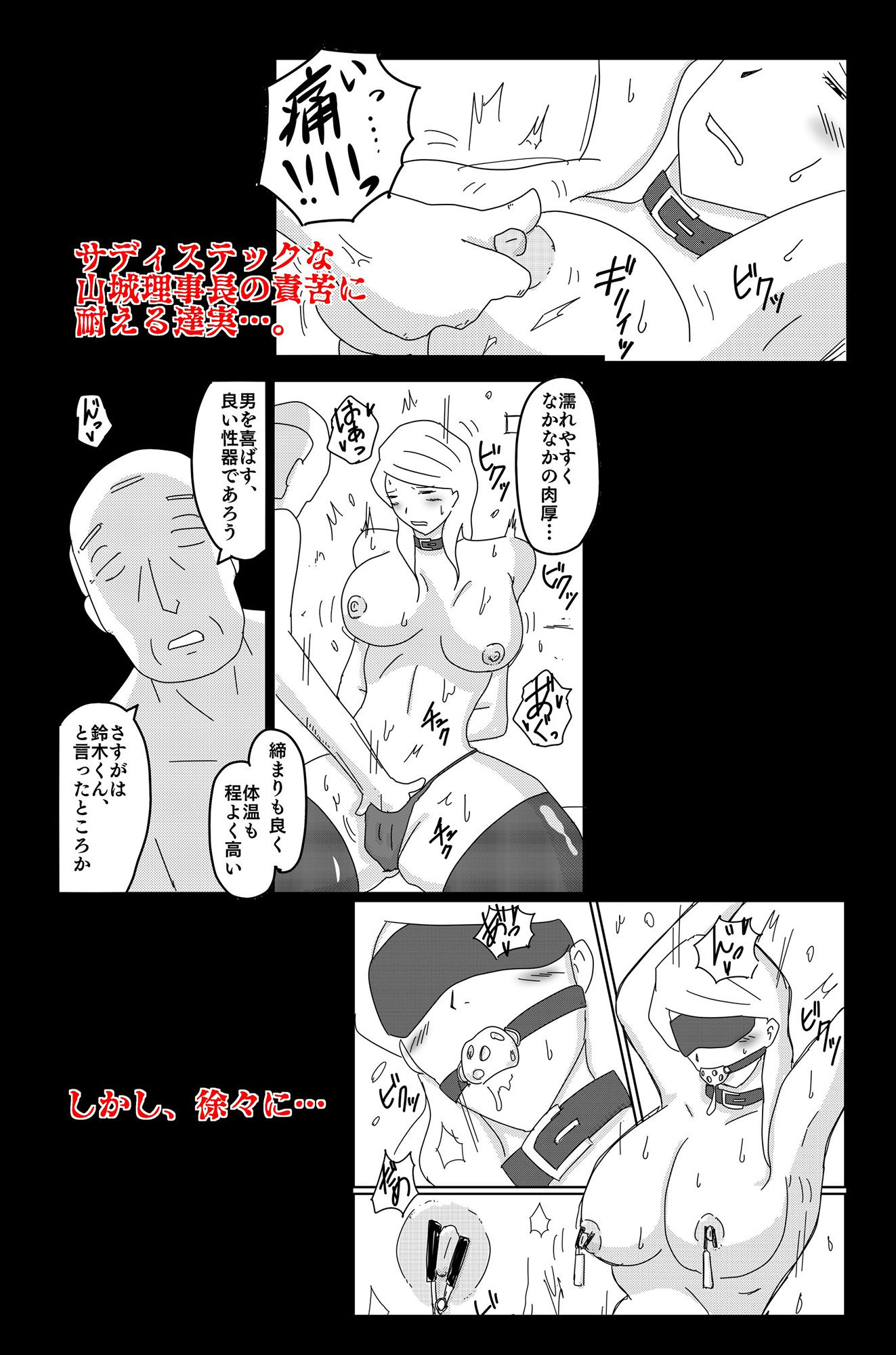 サンプル画像6:深夜の暗い雲 暗い夢 外伝(落運) [d_438994]