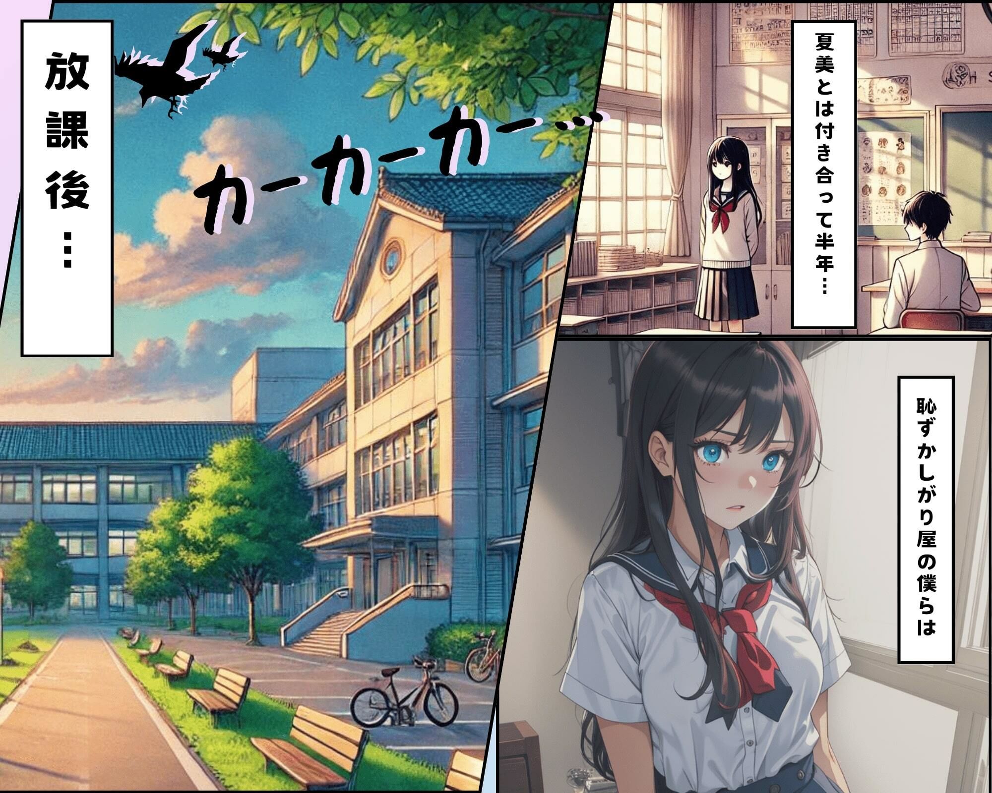 サンプル画像1:背徳の放課後 〜僕の初体験日記〜 放課後デートで理性崩壊(なきゃつぅ) [d_439097]