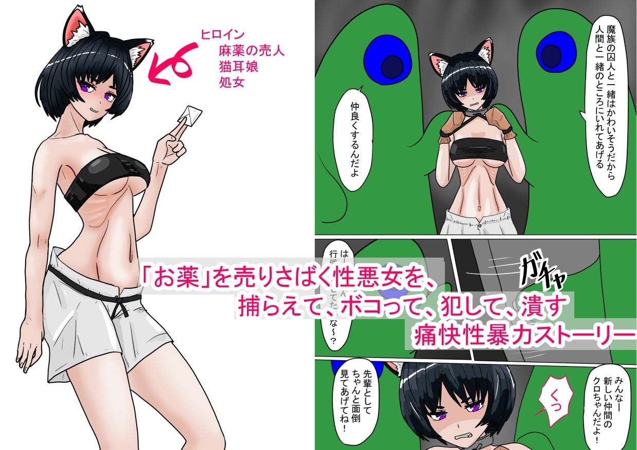 サンプル画像1:メス猫の潰し方(科Y総研) [d_439170]