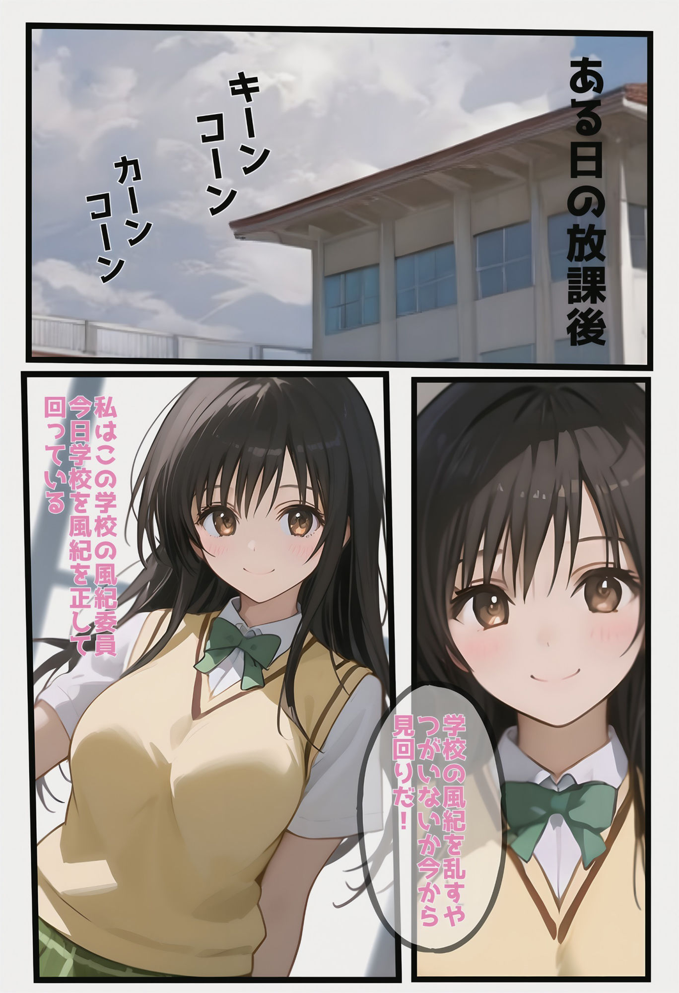 サンプル画像1:古〇川唯 催●術で先生とハレンチなことしちゃう(遊悠（ユウユウ）) [d_439294]