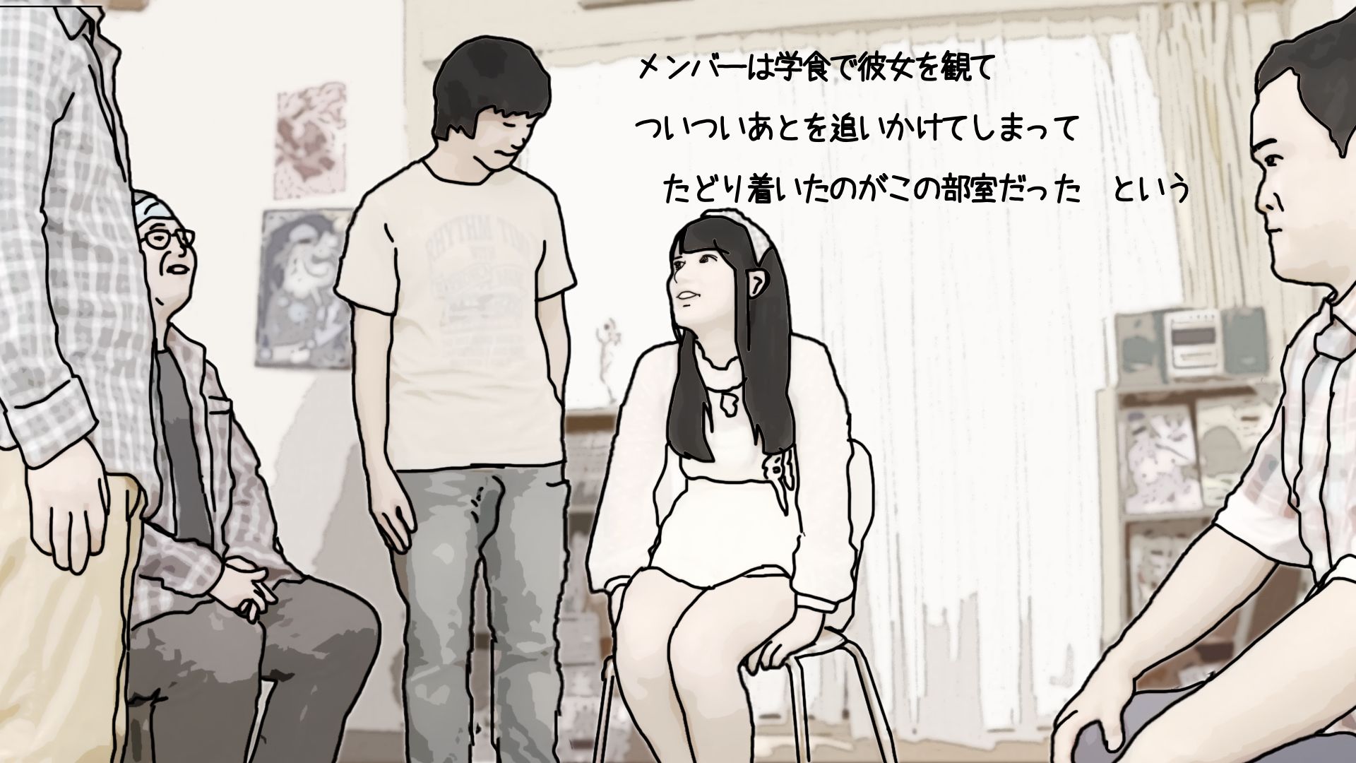 サンプル画像4:僕たちのオタサー姫は部員全員を膣兄弟にしてくれた（序章）(あいうえ男) [d_439572]