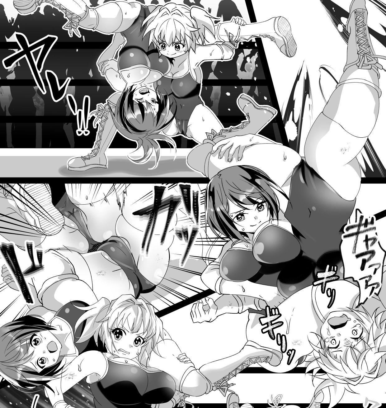 サンプル画像1:学校で女子プロレス！ 全員失神失禁 あなたをえっちに壊したい編(妄幻想プラン) [d_439681]