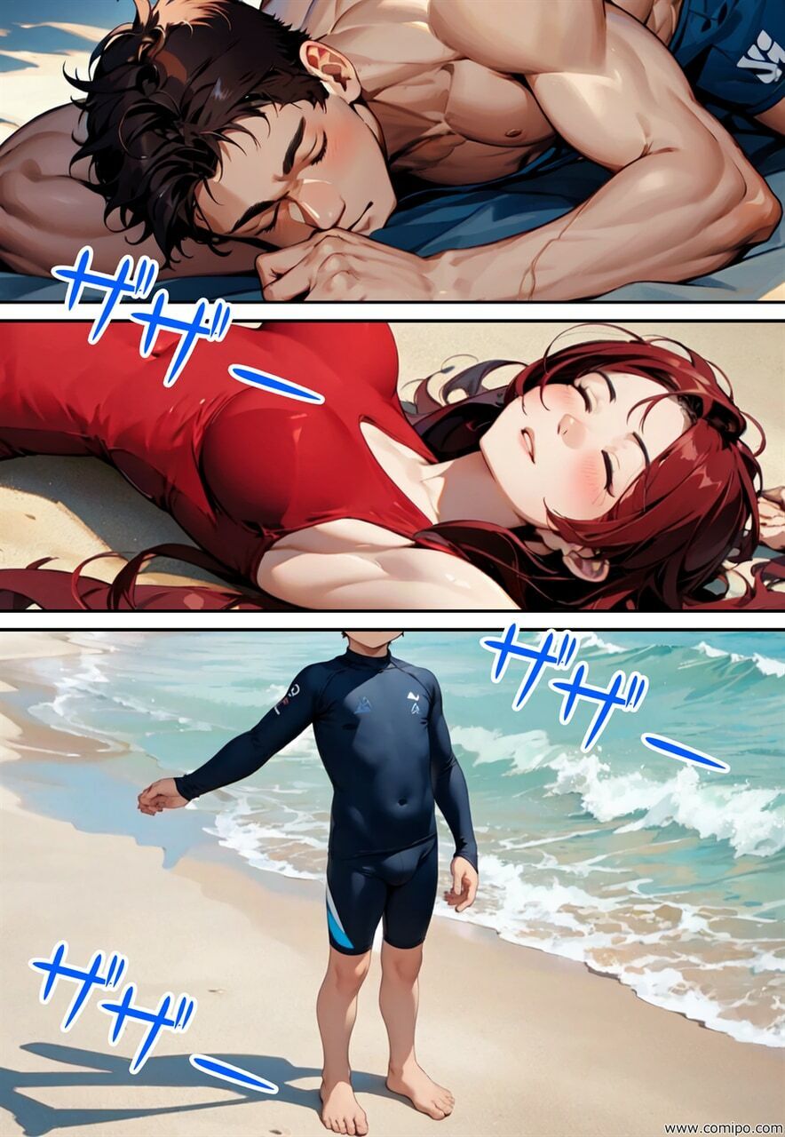 サンプル画像2:真・正義戦士ジャスティス・ボーイ 完全版 第6巻 「怪人・クラゲ〇僧とビキニ水着」(真城のソフトハウス) [d_440361]