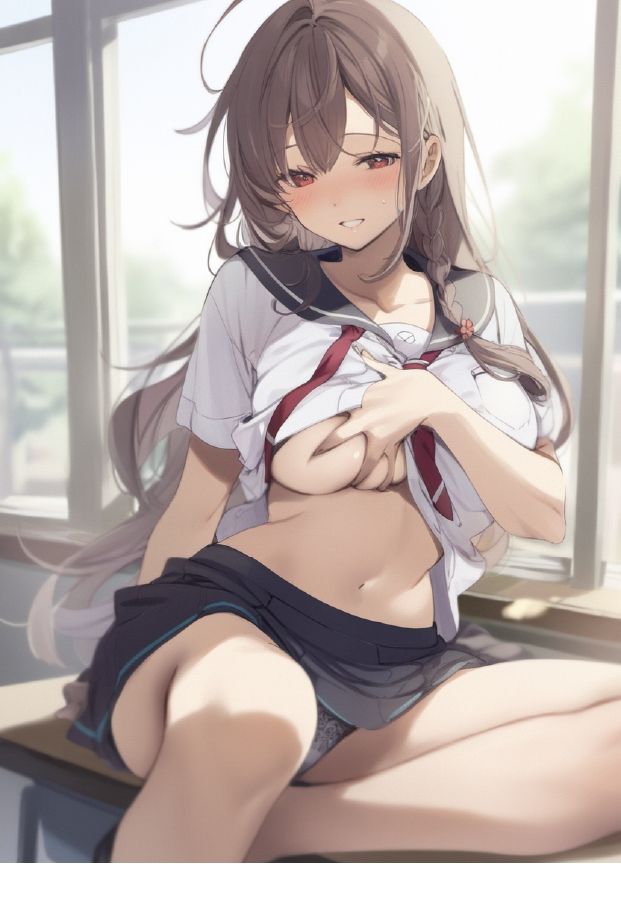 サンプル画像3:女体化した俺、真面目君にわからせセックスされちゃう話(EL-GREED) [d_441114]