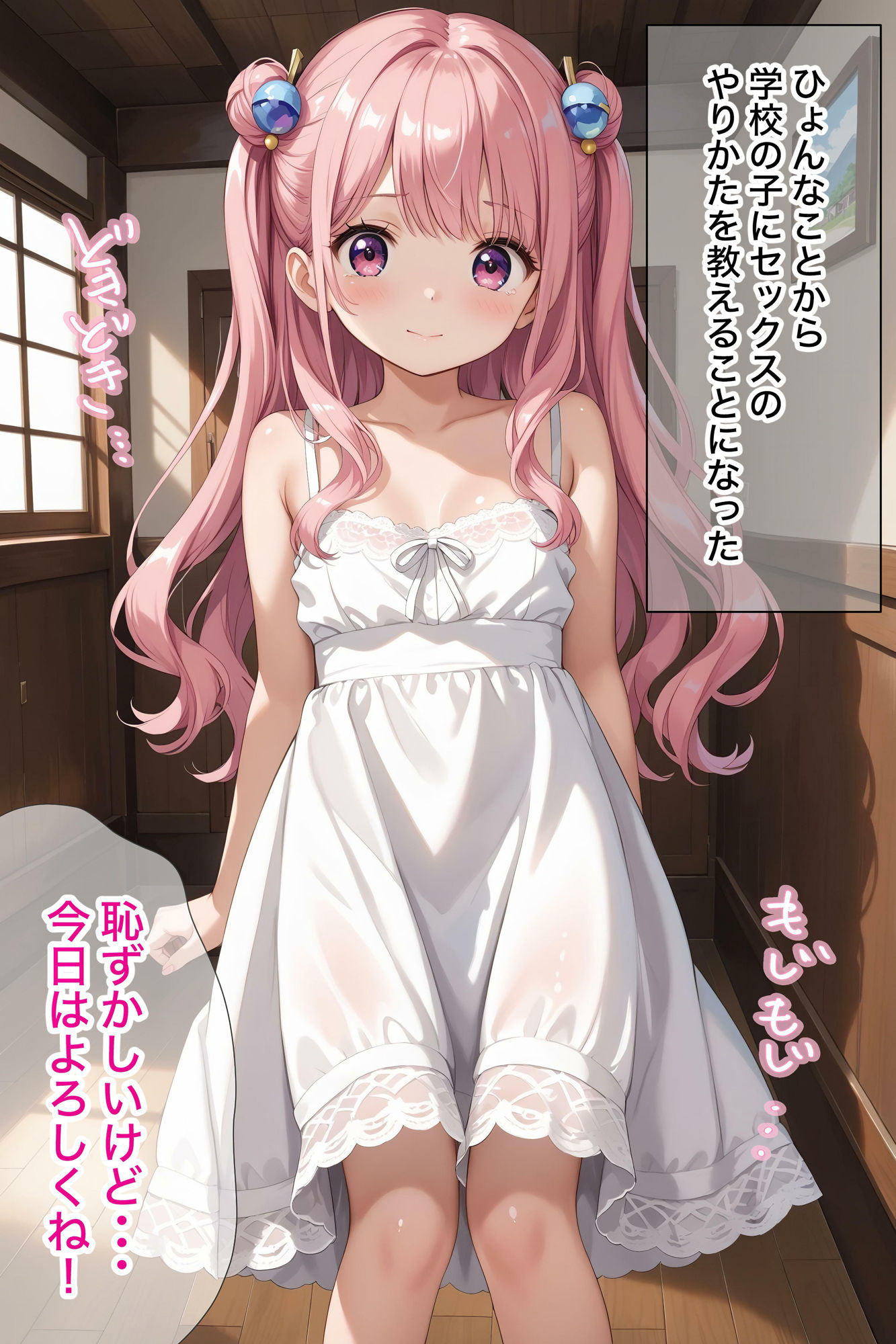 サンプル画像5:同級生にセックス指導？【4K高画質】(楽園の扉) [d_441220]