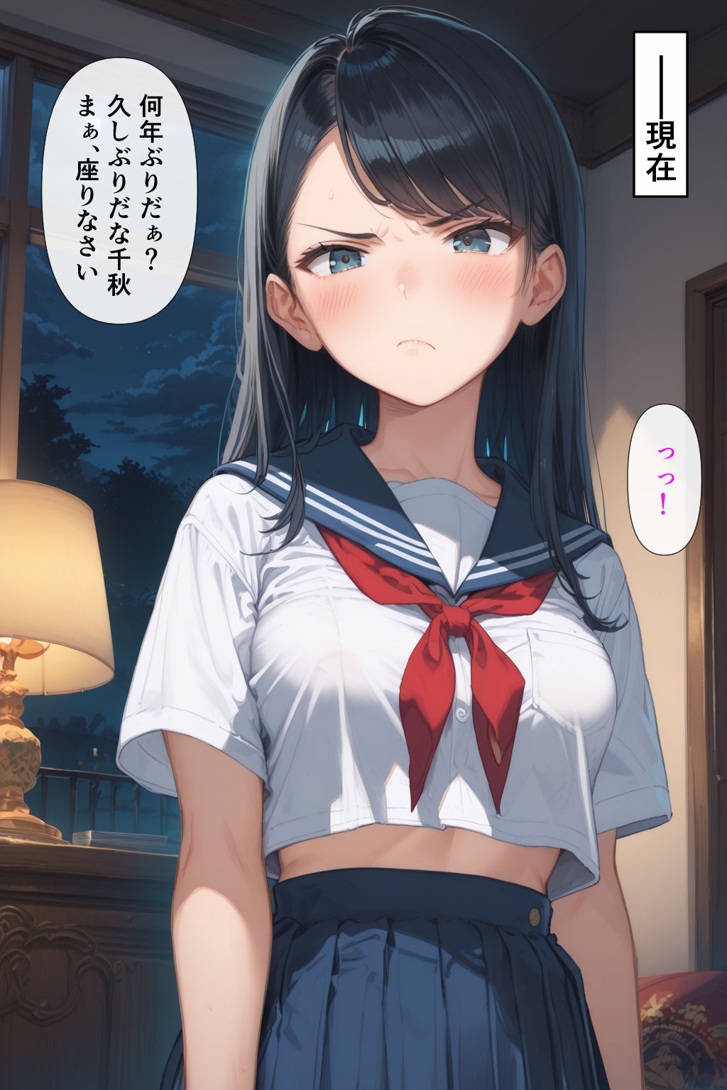 サンプル画像6:種付けおじさんは人類を救いたい(AIシコリえっち) [d_441228]