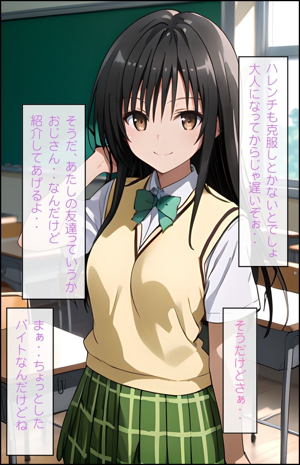 サンプル画像4:ToL〇VEる オジのチンポに沼入りメスイキ 〜援交編〜古〇川唯(菊の花) [d_442746]