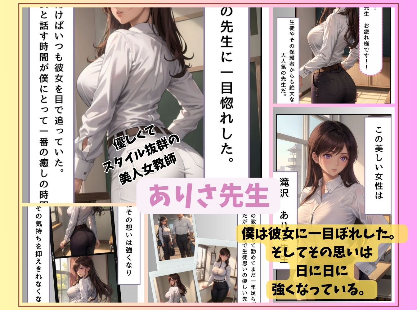 サンプル画像1:透明おじさんに襲われた女教師(くりきんとん) [d_442950]