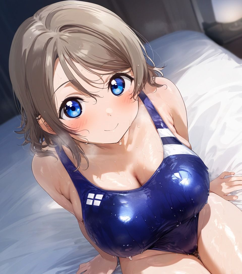 サンプル画像1:競泳水着渡◯曜とえっち(Azz) [d_444890]